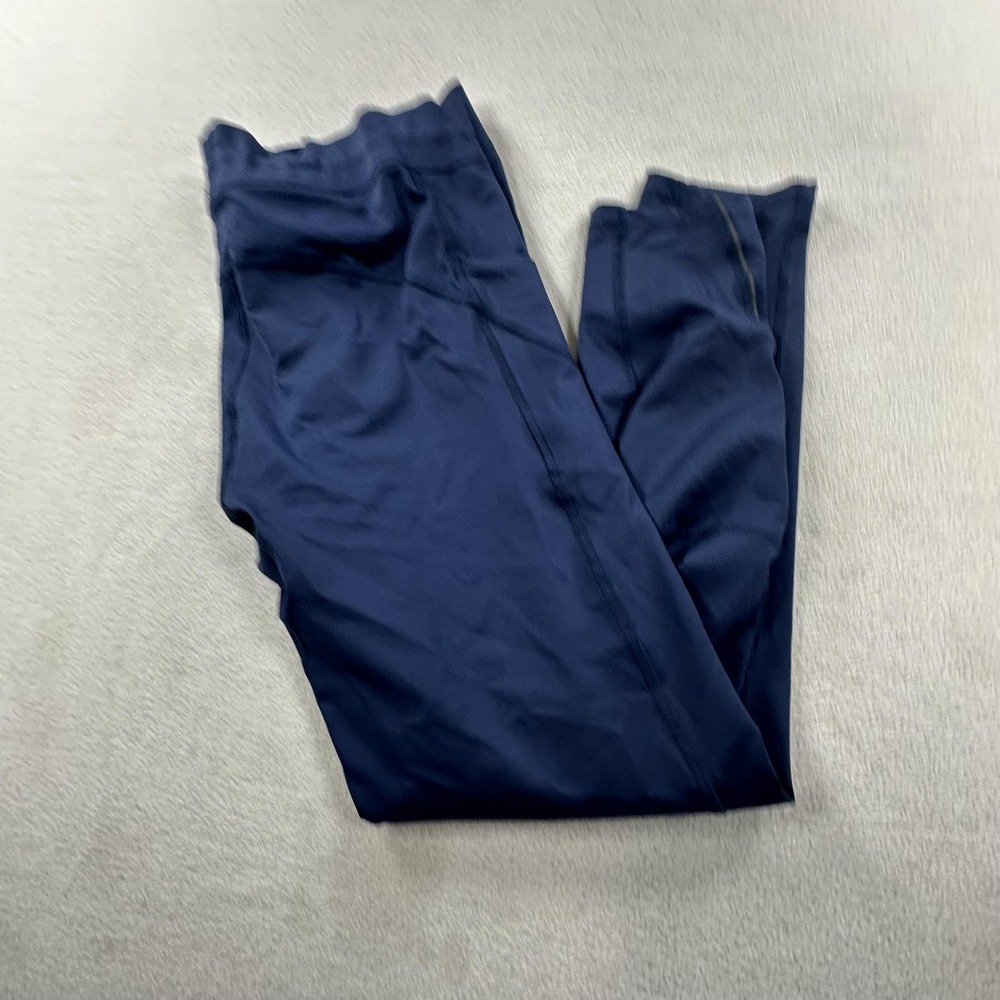 Rhone Pants Mens Large Blue DISTANCE Run Leggings Athletic Gym Stretch
